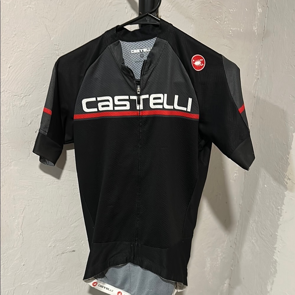 Men's Black Cycling Shirt